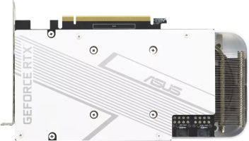 Asus Dual GeForce RTX 3060 Ti White OC Edition - Rear