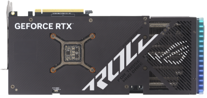Asus ROG Strix GeForce RTX 4070 SUPER OC Edition - Rear