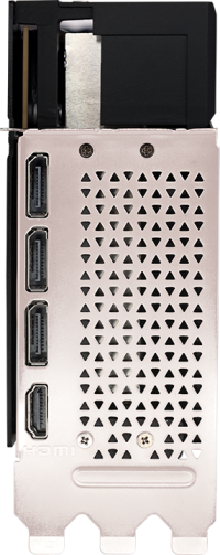 PNY GeForce RTX 4080 16GB VERTO Triple Fan - Outputs