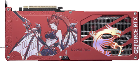 MSI GeForce RTX 5070 Ti MLG EDITION - Rear